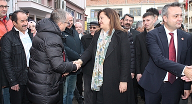 Başkan Köksal CHP Çay İlçe Bina Açılışına Katıldı