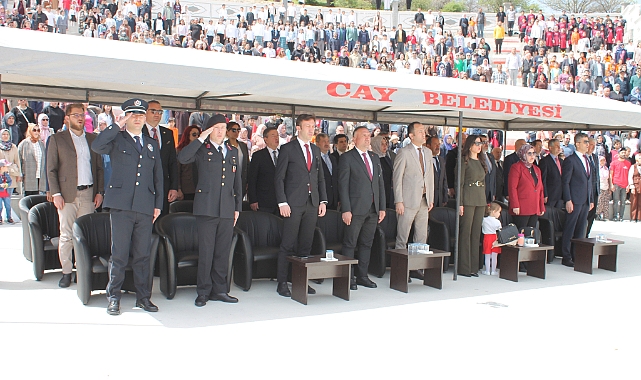 23 Nisan Ulusal Egemenlik ve Çocuk Bayramı İlçemizde Coşkuyla Kutlandı