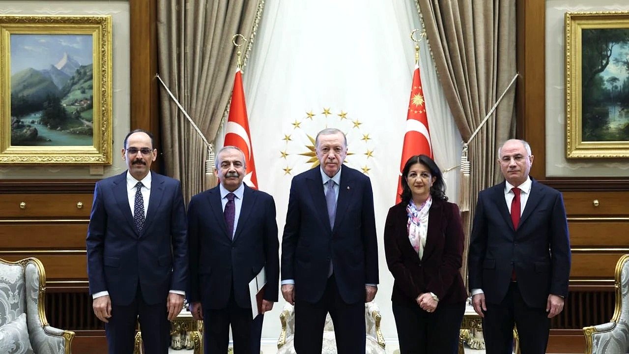 Cumhurbaşkanı Erdoğan, DEM Parti heyetini kabul etti