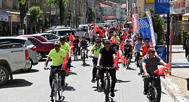 Sağlık İçin Pedal Çevirdiler