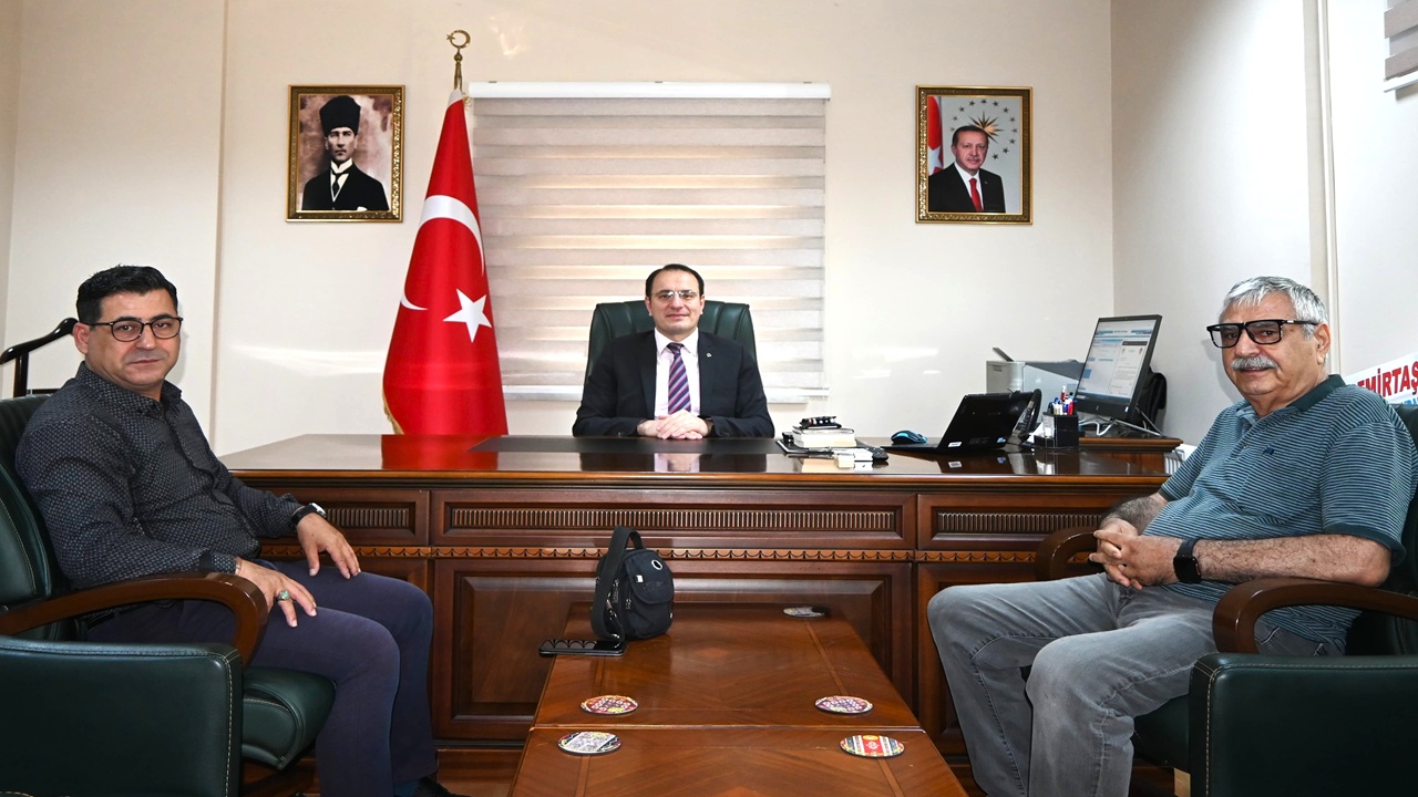 Çay Kaymakamı Türker'i Ziyaret Ettik