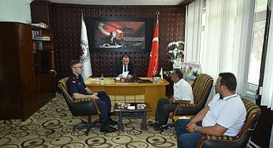 Kaymakam Türker Akkonak Köyünü Ziyaret Etti