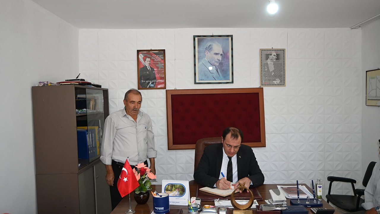 Kaymakam Türker Cumhuriyet Köyünü Ziyaret Etti