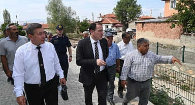 Kaymakam Türker Koçbeyli Köyündeydi