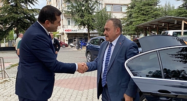 Bakan Eroğlu’ndan SGK İl Müdürü Çelikbaş’a Ziyaret