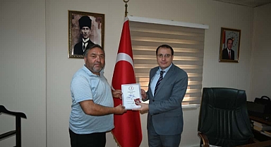 Kan Bağışçısı Altın Madalya ile Ödüllendirildi