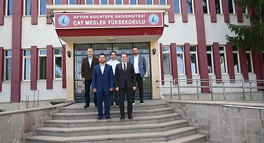 Kaymakam Türker’den Çay MYO Ziyaret