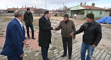 Kaymakam Türker Kadıköy'ünü Ziyaret Etti