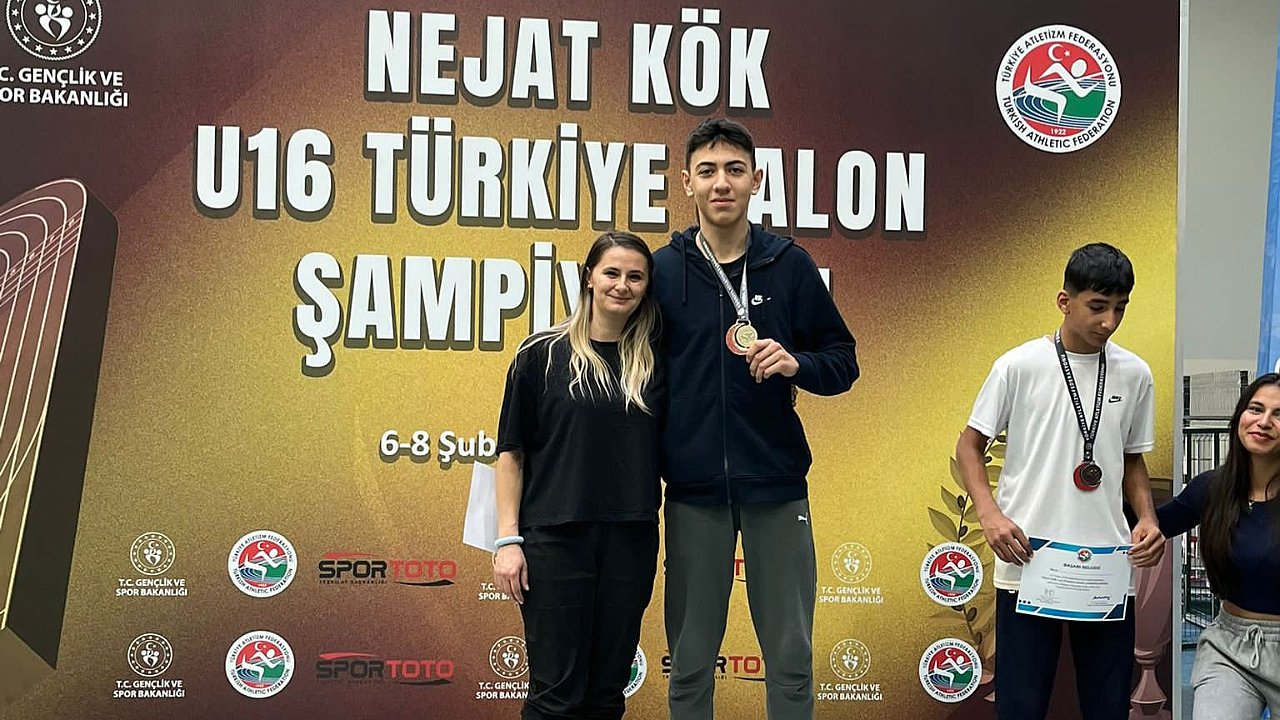 Afyonkarahisarlı Sporcu Nihat Karabacak Türkiye Şampiyonu oldu