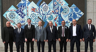 Başkanlardan Taytak'a Ziyaret