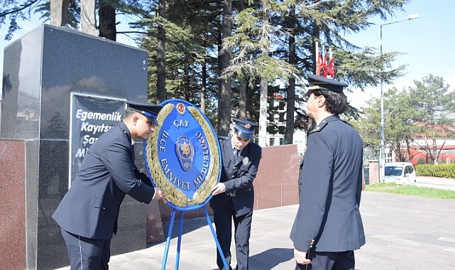Çayda Polis Haftası Kutlandı