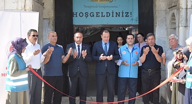 Çay'da Gazze İçin Düzenlenen Kermesin Açılışı Yapıldı