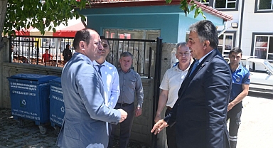 Kaymakam Türker Pazarağaç Beldesini Ziyaret Etti