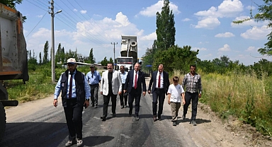 MHP Çay Teşkilatı Eber Köyünü Ziyaret Etti