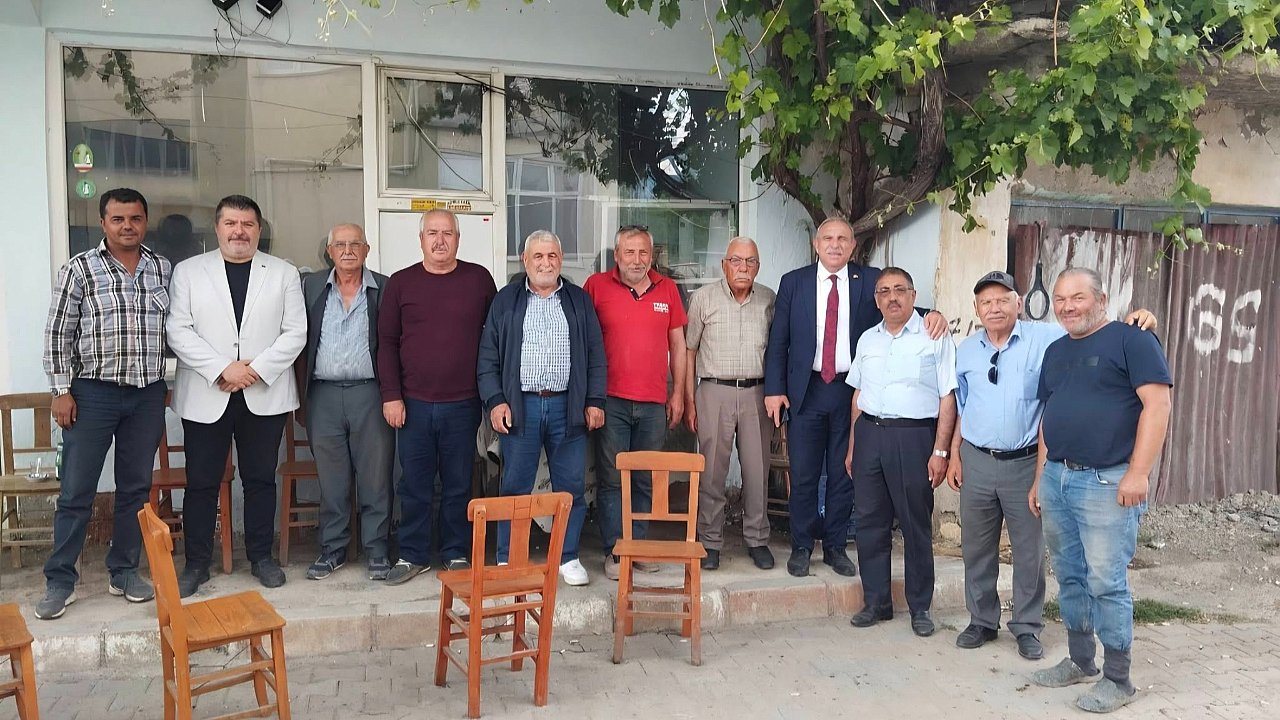 MHP Çay Teşkilatı Eber Köyünü Ziyaret Etti