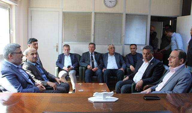 Vekil Özkaya Çay Kaymakamını Ziyaret Etti