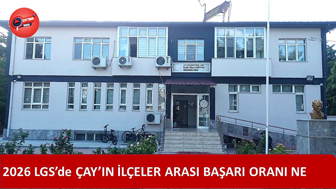 ÇAY EĞİTİMDE NEDEN GERİLİYOR? ÇAY’IN 2026 LGS’de BAŞARI ORANI NE