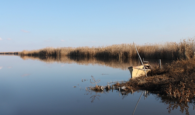 Bugün Eber Gölündeydik